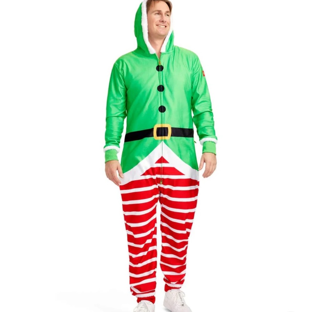 Tipsy Elf Men’s Elf Costume Size Large. New with Tags